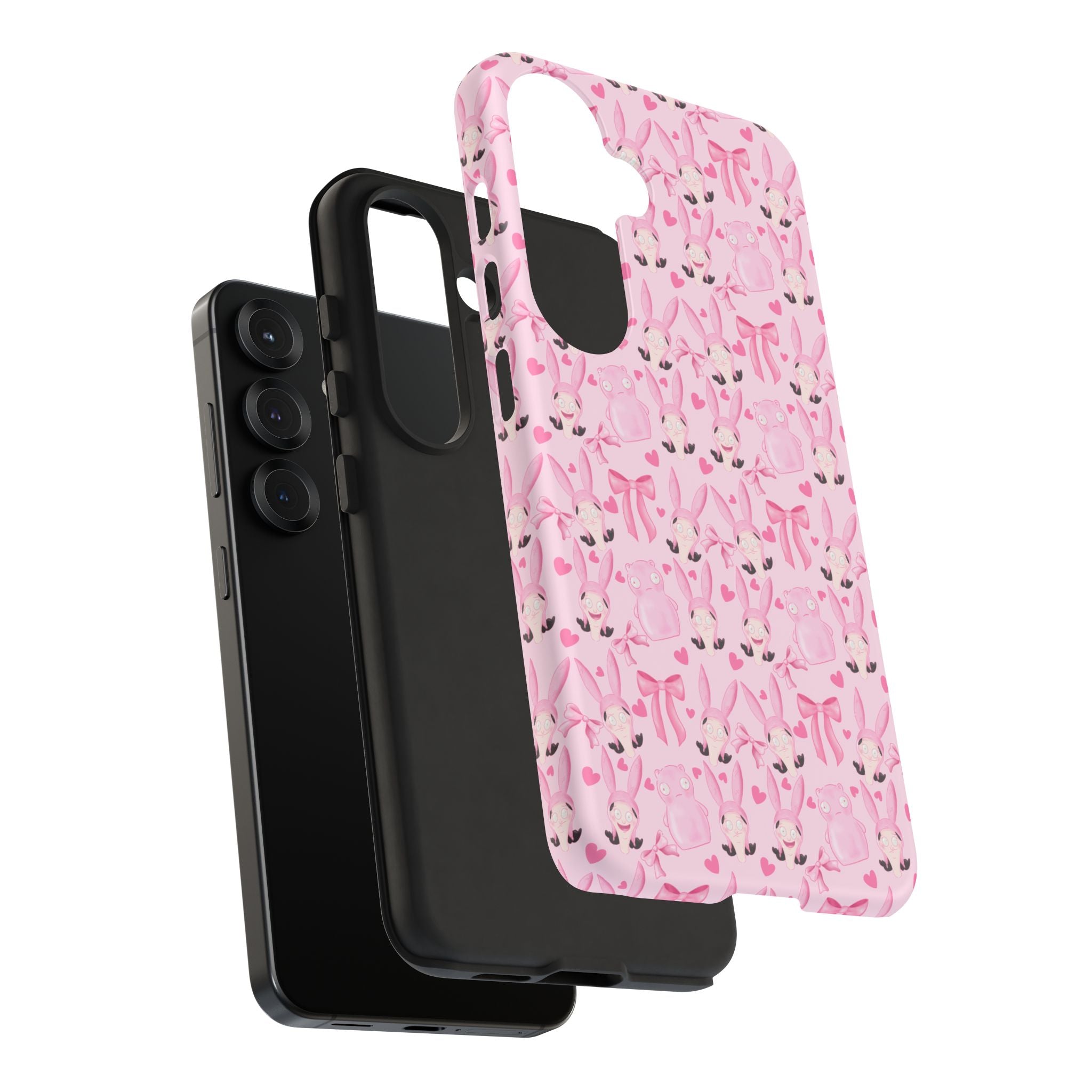 Bob's Burgers Inspired Coquette Louise Tough Case for iPhone, Google, and Samsung