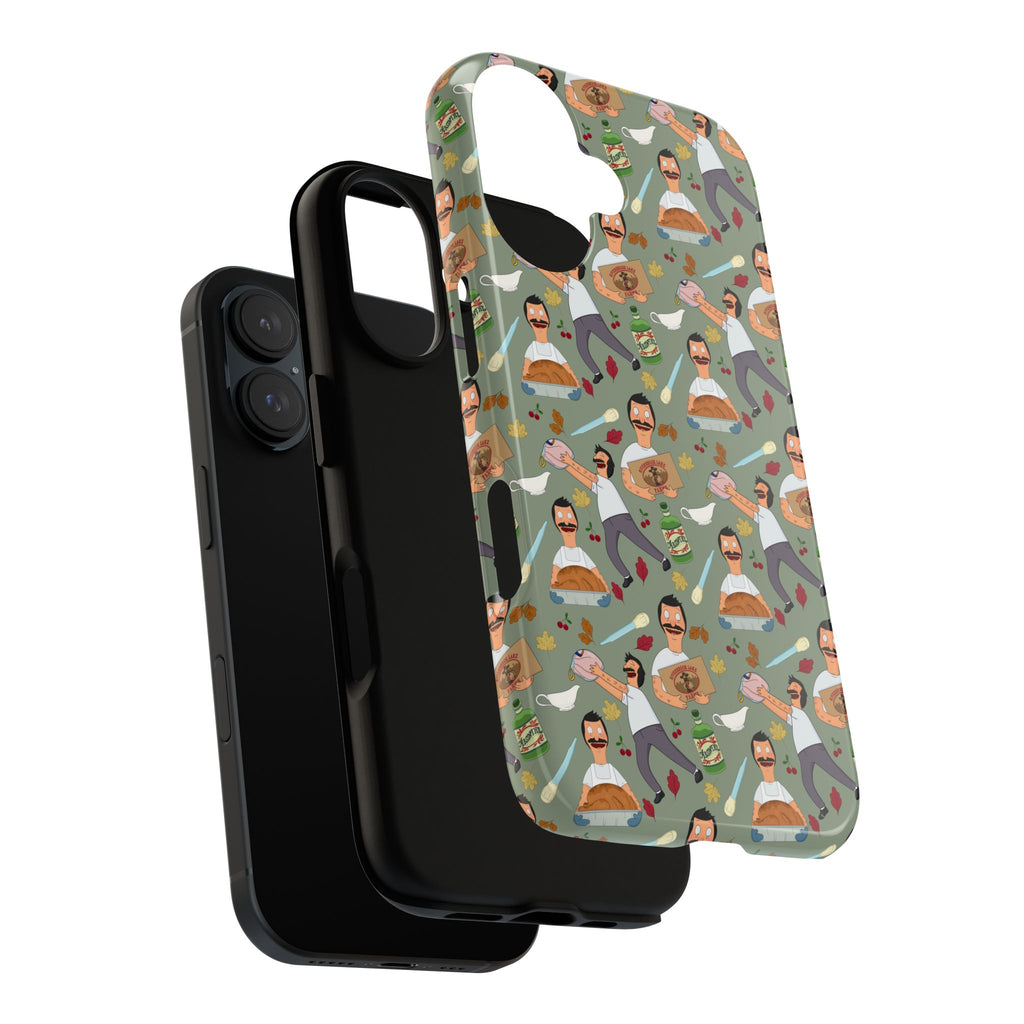 Bob's Burgers Inspired Thanksgiving Bob V1 Tough Case for iPhone, Samsung, and Google Phones