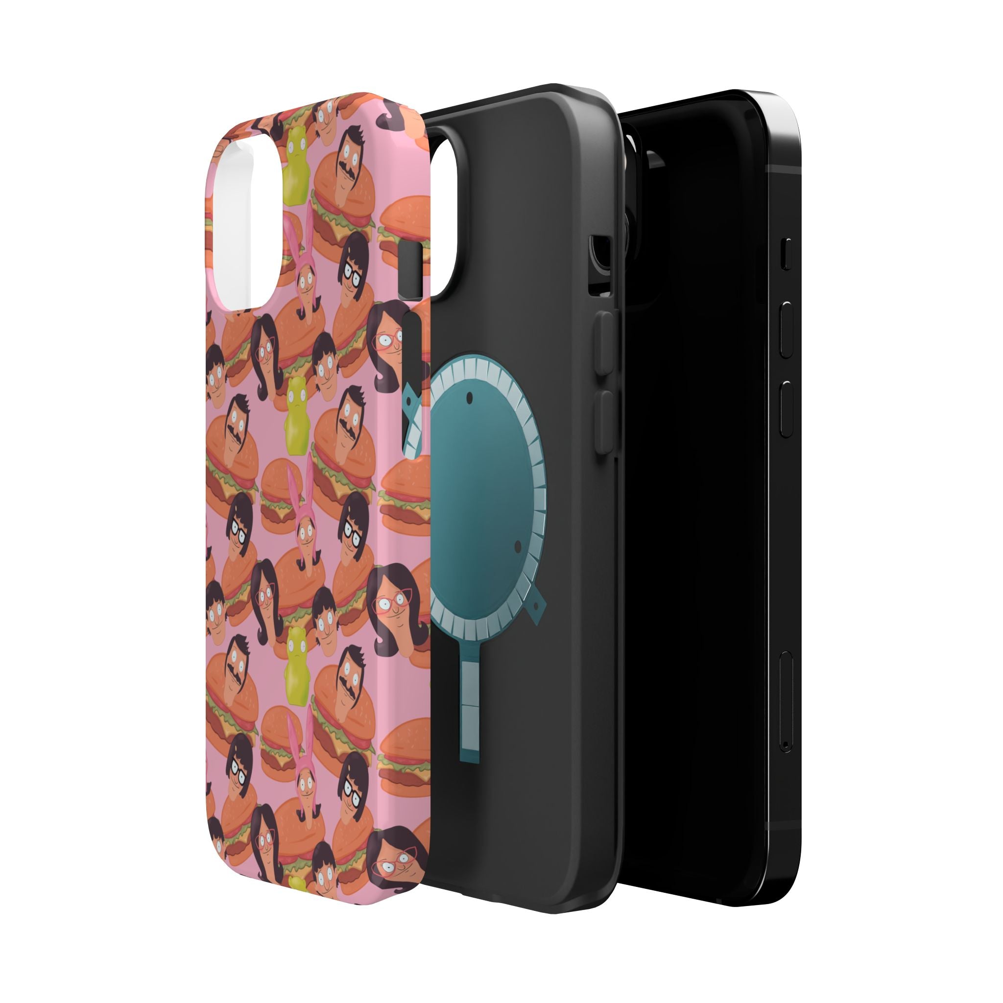Belcher's Burger Time - Pink Magnetic Impact-Resistant iPhone Case