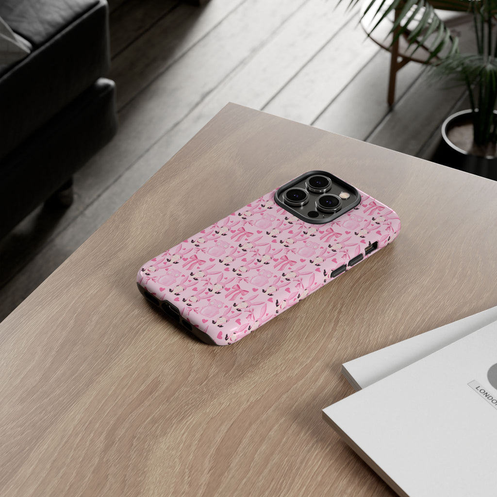 Bob's Burgers Inspired Coquette Louise Tough Case for iPhone, Google, and Samsung