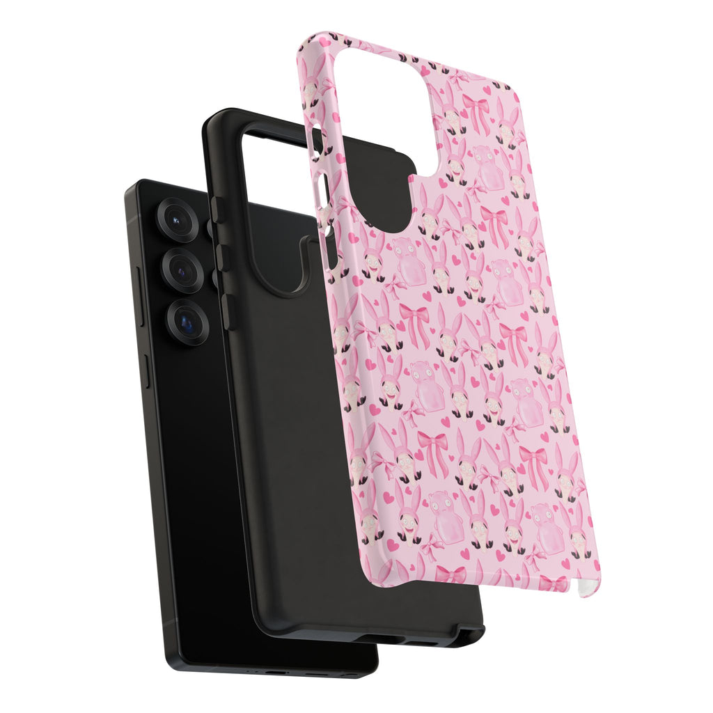 Bob's Burgers Inspired Coquette Louise Tough Case for iPhone, Google, and Samsung