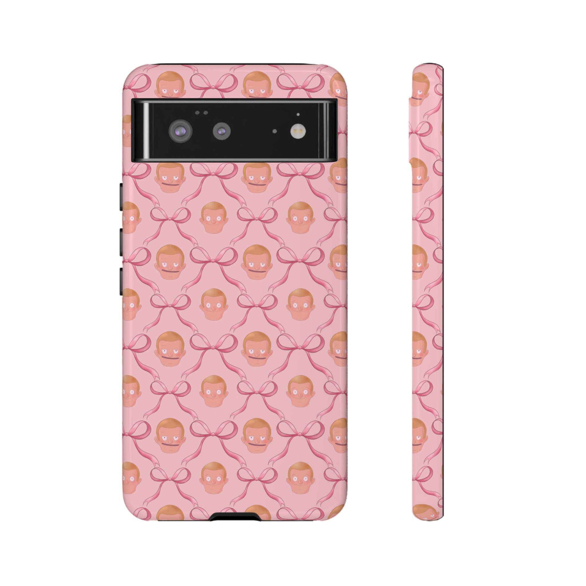 Bob's Burgers Inspired Regular Size Rudy Pink Coquette Tough Case for iPhone, Google, and Samsung