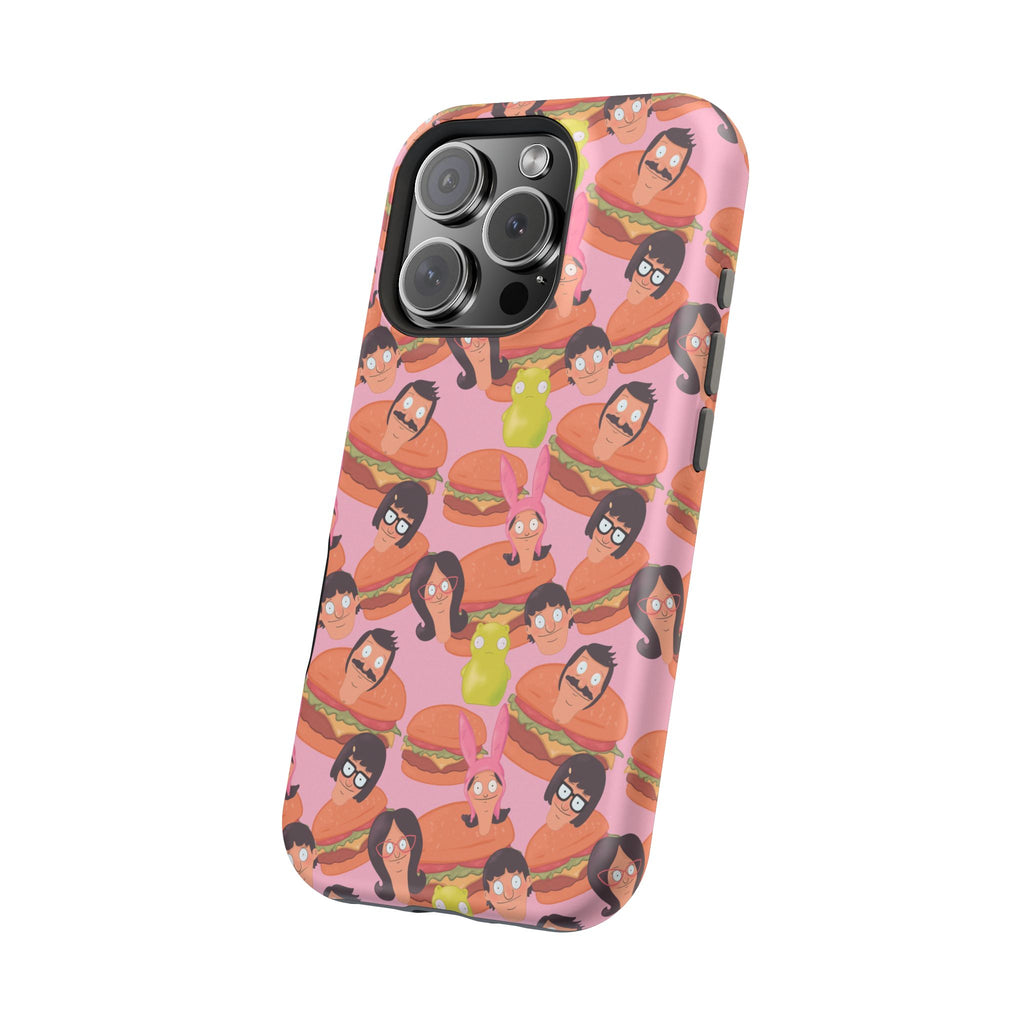 Belcher's Burger Time - Pink Magnetic Impact-Resistant iPhone Case