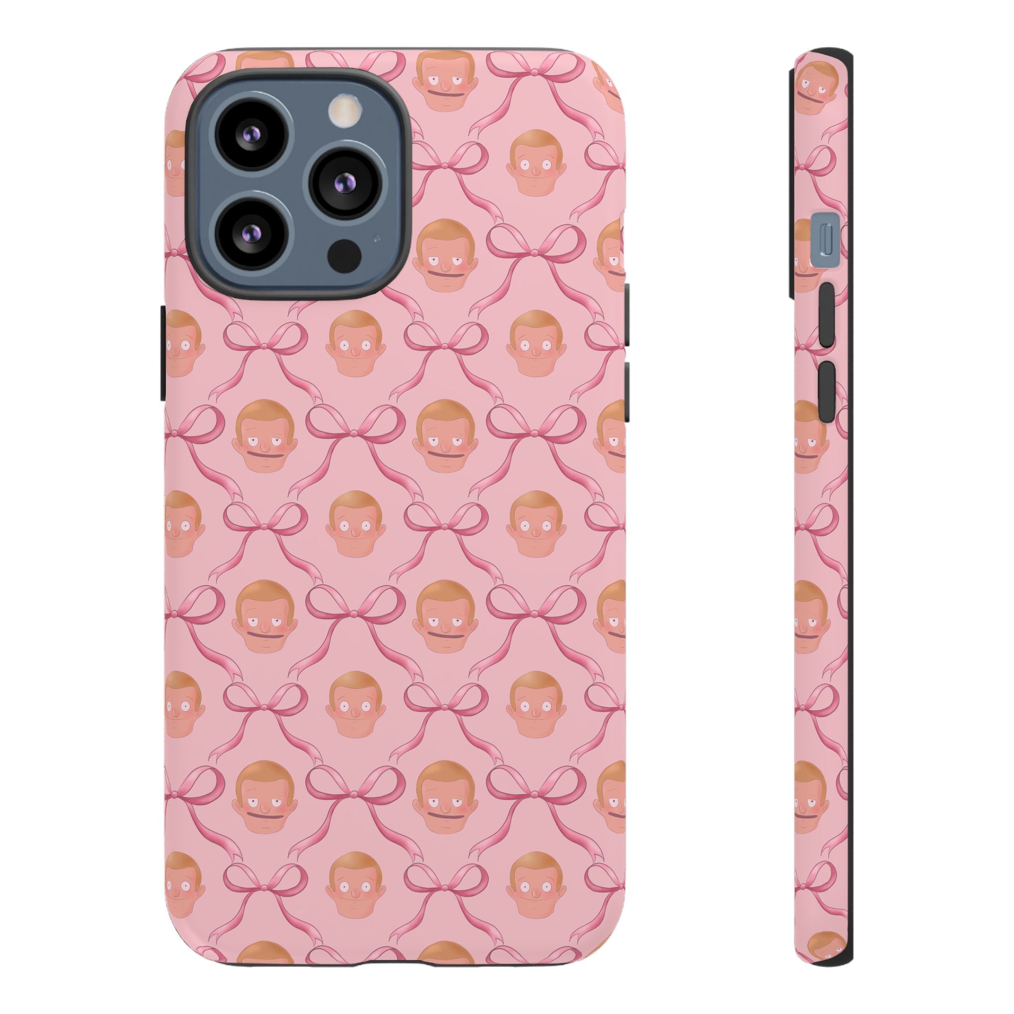 Bob's Burgers Inspired Regular Size Rudy Pink Coquette Tough Case for iPhone, Google, and Samsung