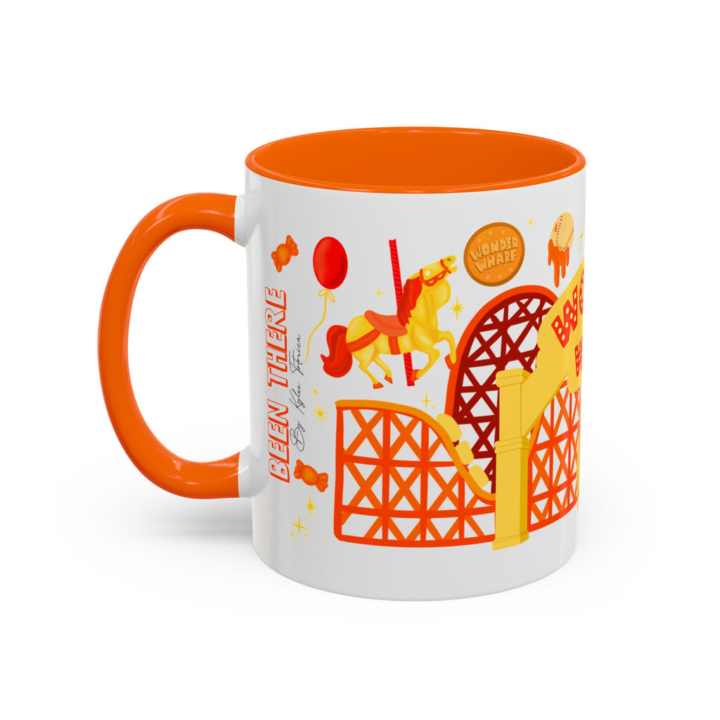 Wonder Wharf Accent Coffee Mug (11, 15oz) (RED VERSION)