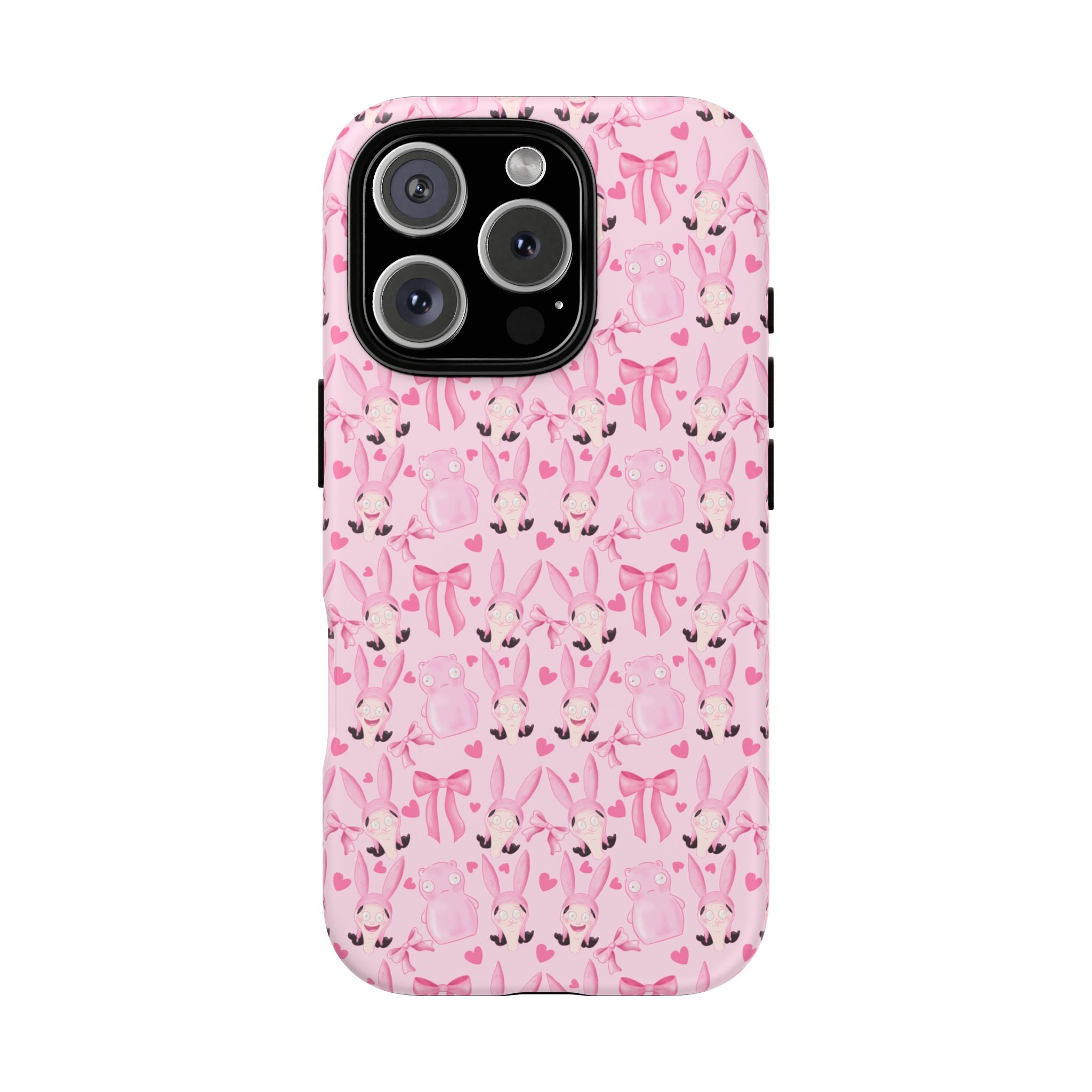 Bob's Burgers Inspired Coquette Louise Tough Case for iPhone, Google, and Samsung