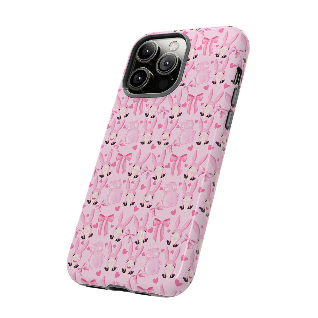 Bob's Burgers Inspired Coquette Louise Tough Case for iPhone, Google, and Samsung