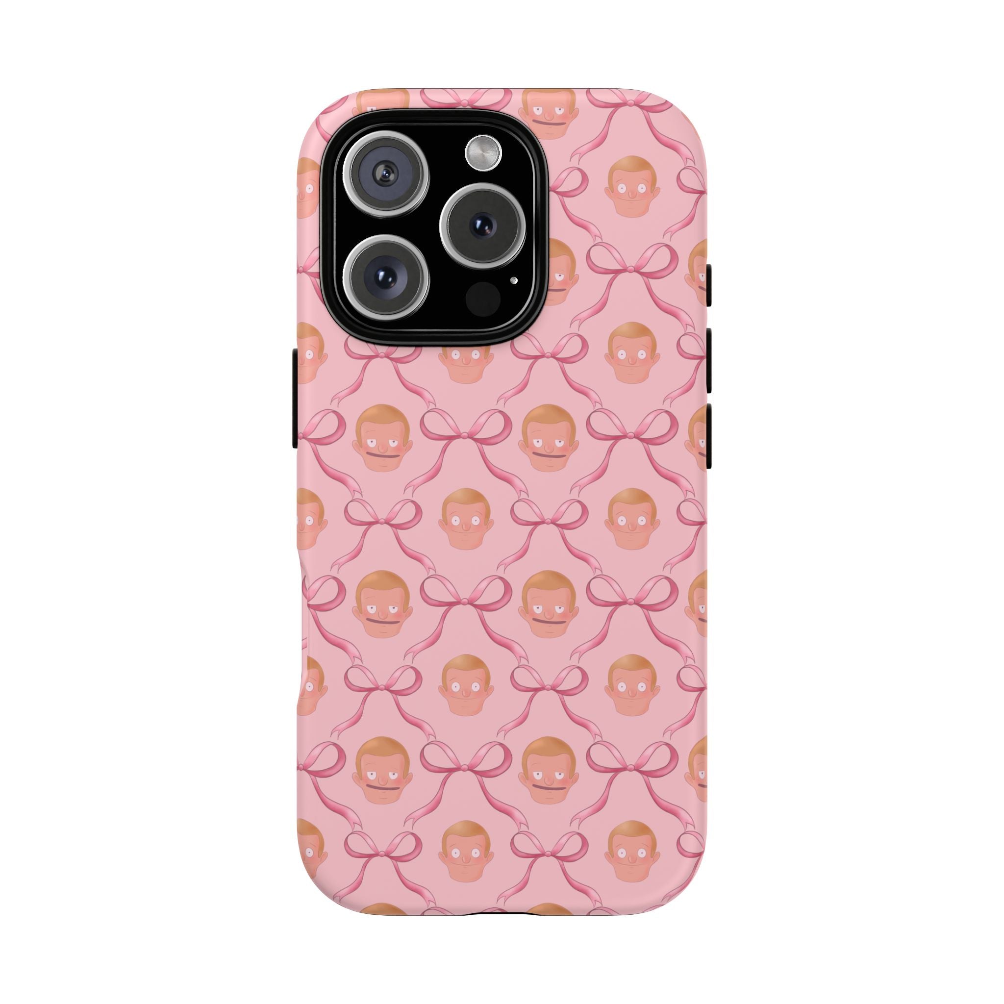 Bob's Burgers Inspired Regular Size Rudy Pink Coquette Tough Case for iPhone, Google, and Samsung