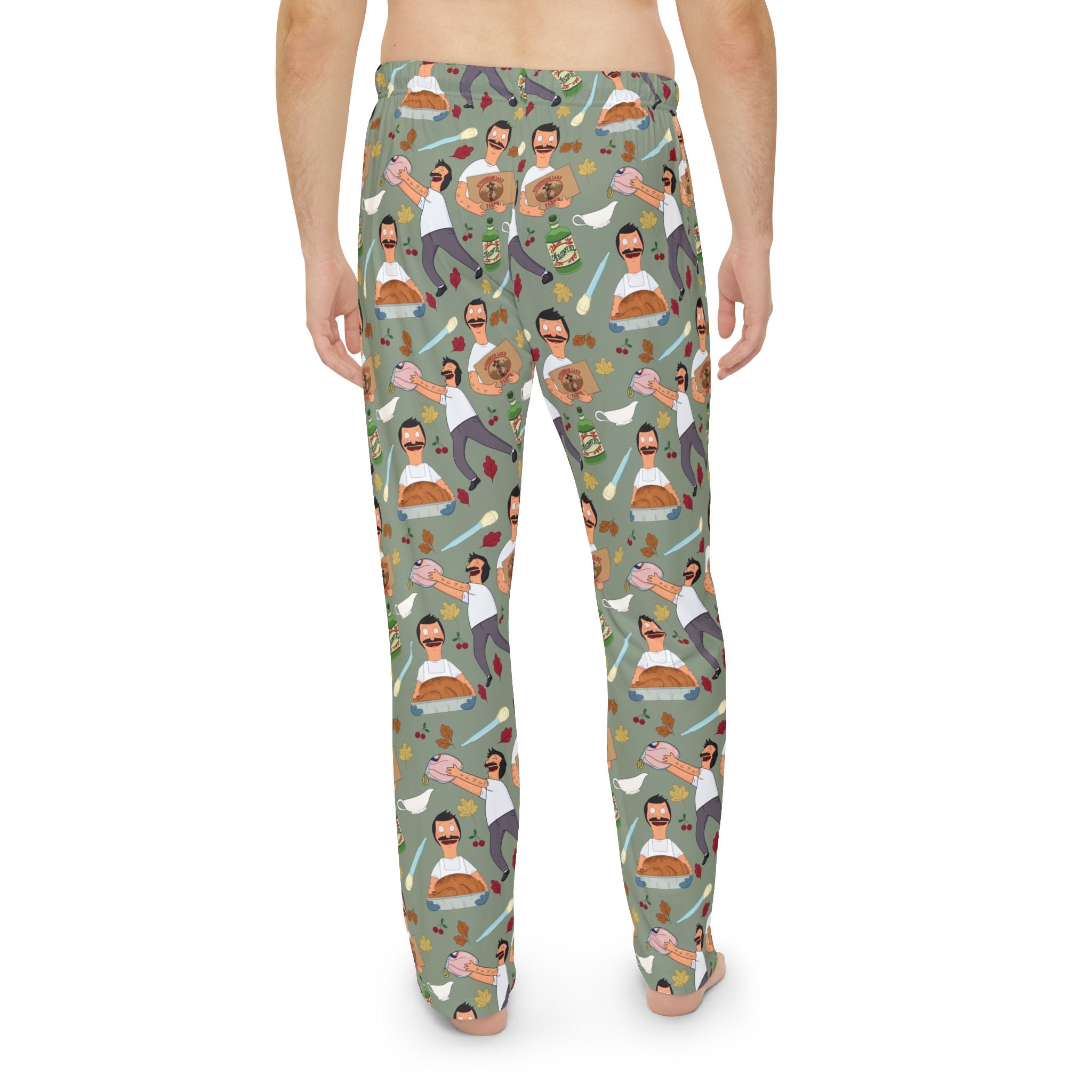 Men's Thanksgiving Bob Pajama Bottoms