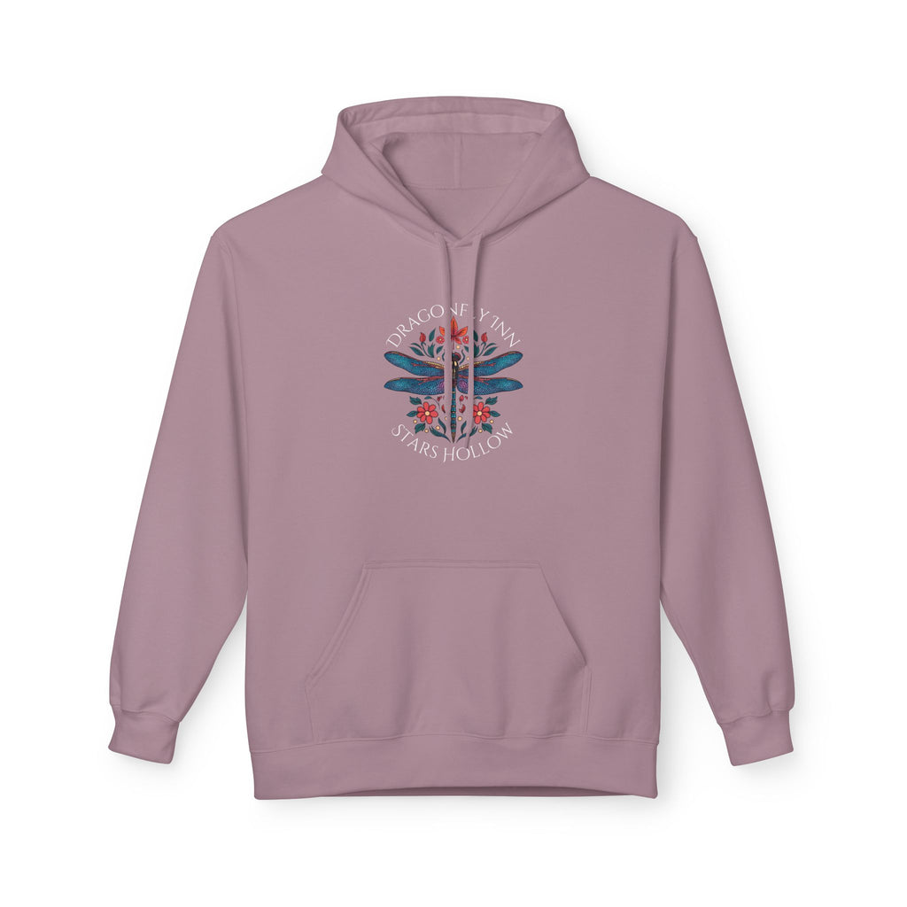 Dragonfly Inn Inspired Hoodie, Cozy Fleece Sweatshirt, Casual Jacket, Outdoor Apparel, Unisex