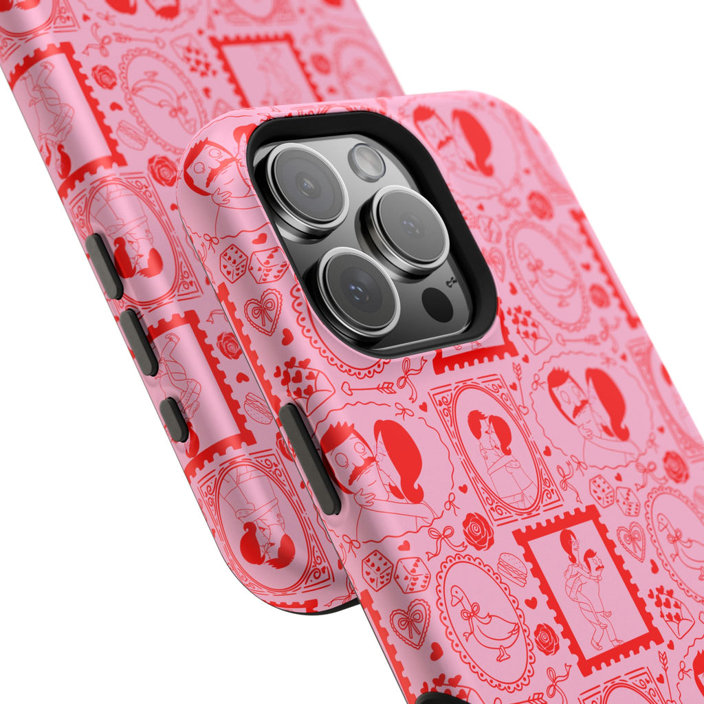 Linda & Bob Valentine's iPhone Case – Magnetic Impact-Resistant PINK