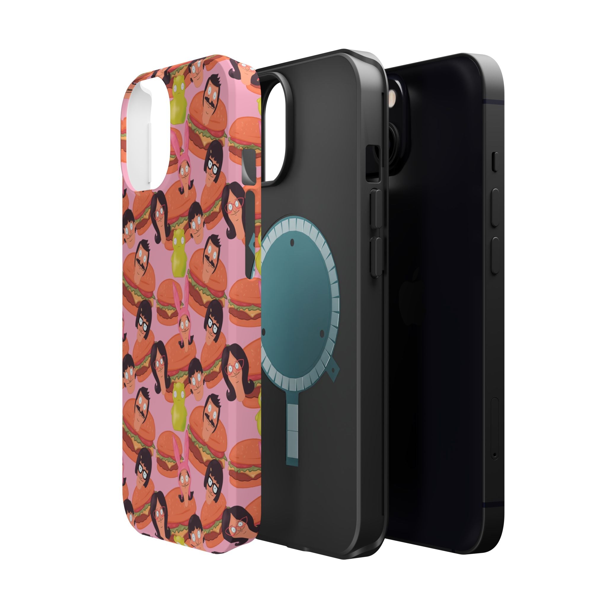 Belcher's Burger Time - Pink Magnetic Impact-Resistant iPhone Case