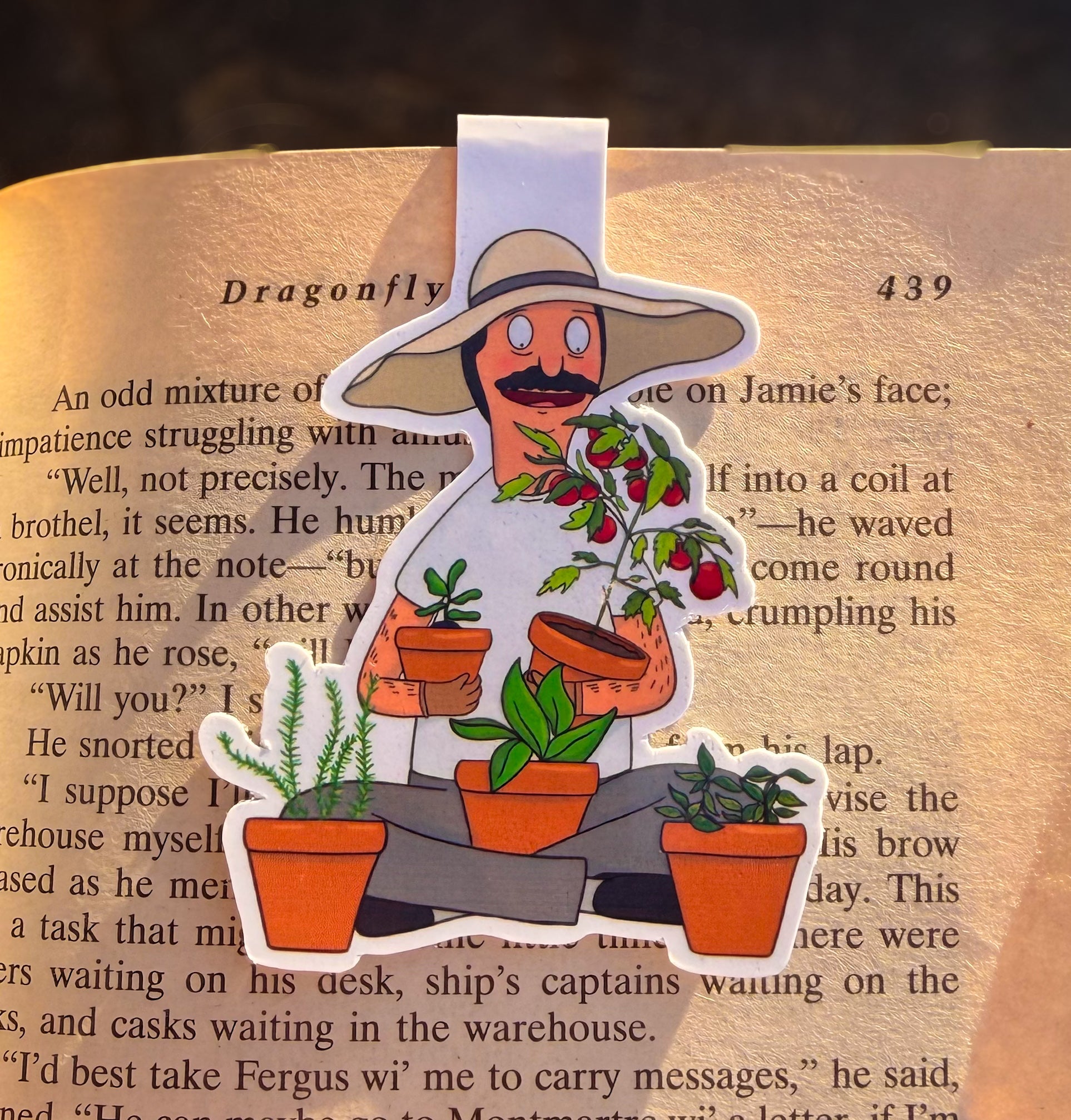 Garden Bob Magnetic Bookmark