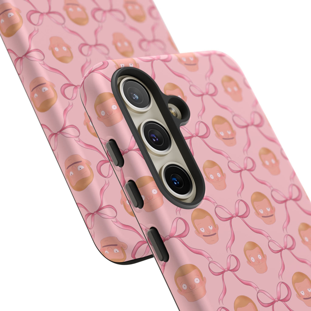 Bob's Burgers Inspired Regular Size Rudy Pink Coquette Tough Case for iPhone, Google, and Samsung
