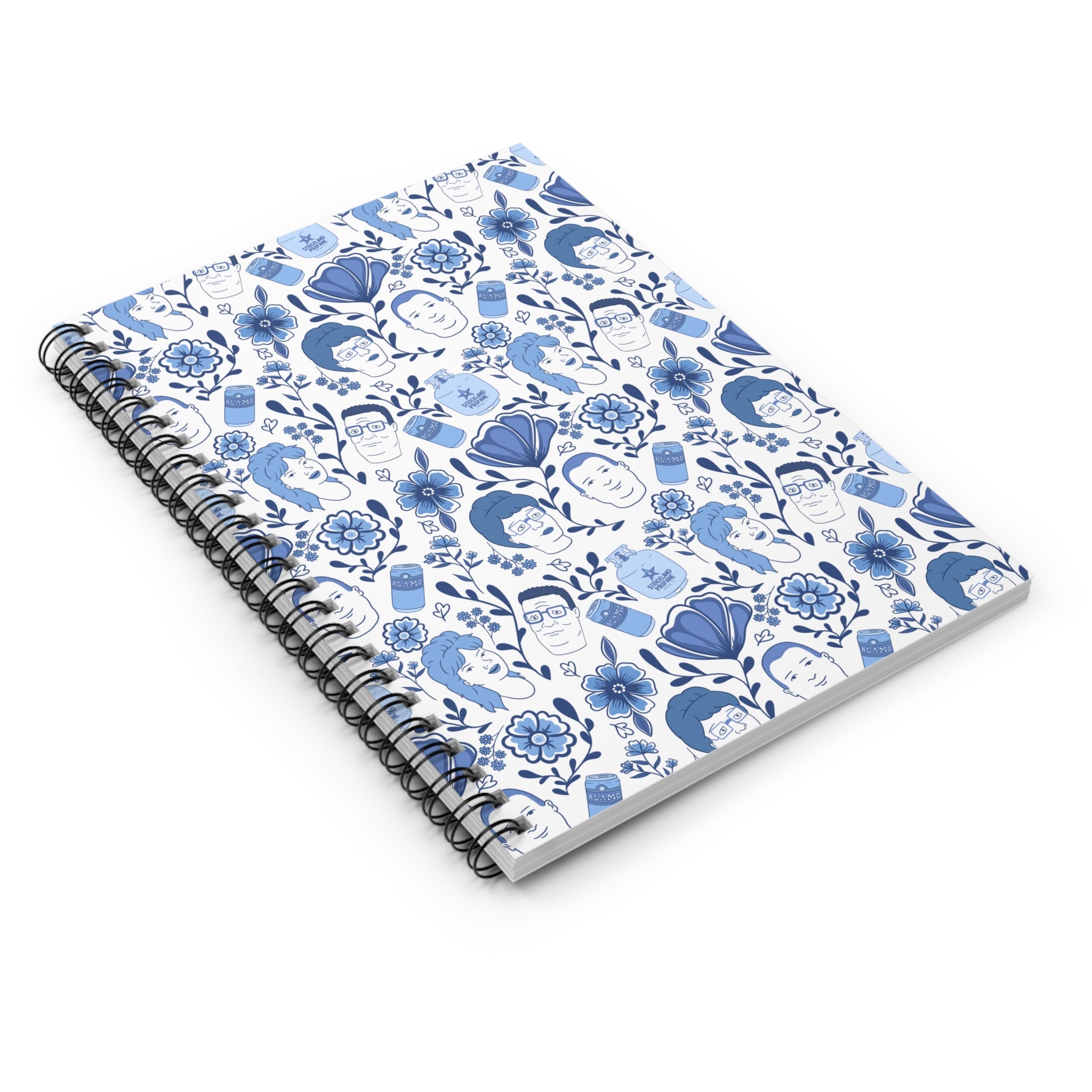 King of the Hill Ruled Spiral Notebook