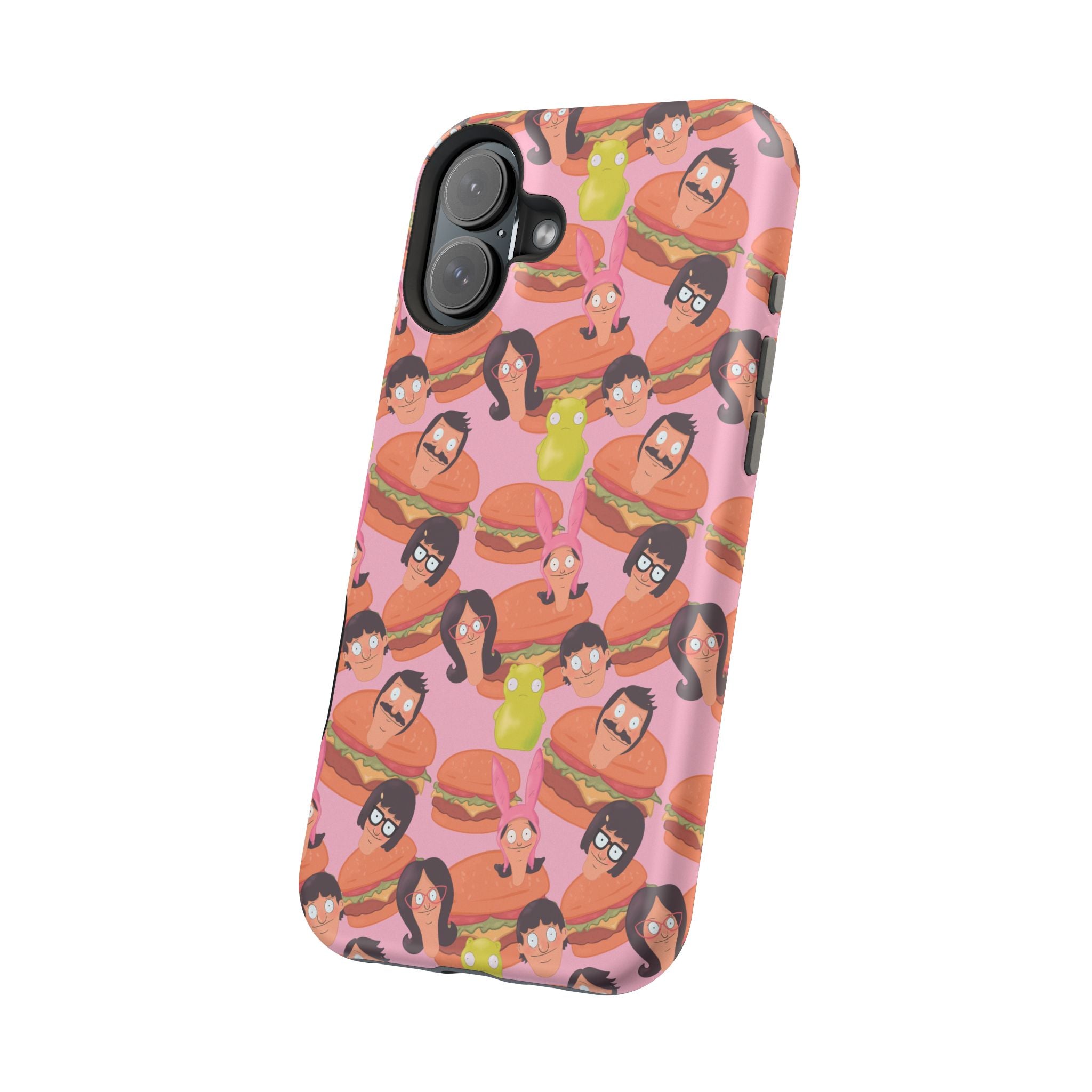 Belcher's Burger Time - Pink Magnetic Impact-Resistant iPhone Case
