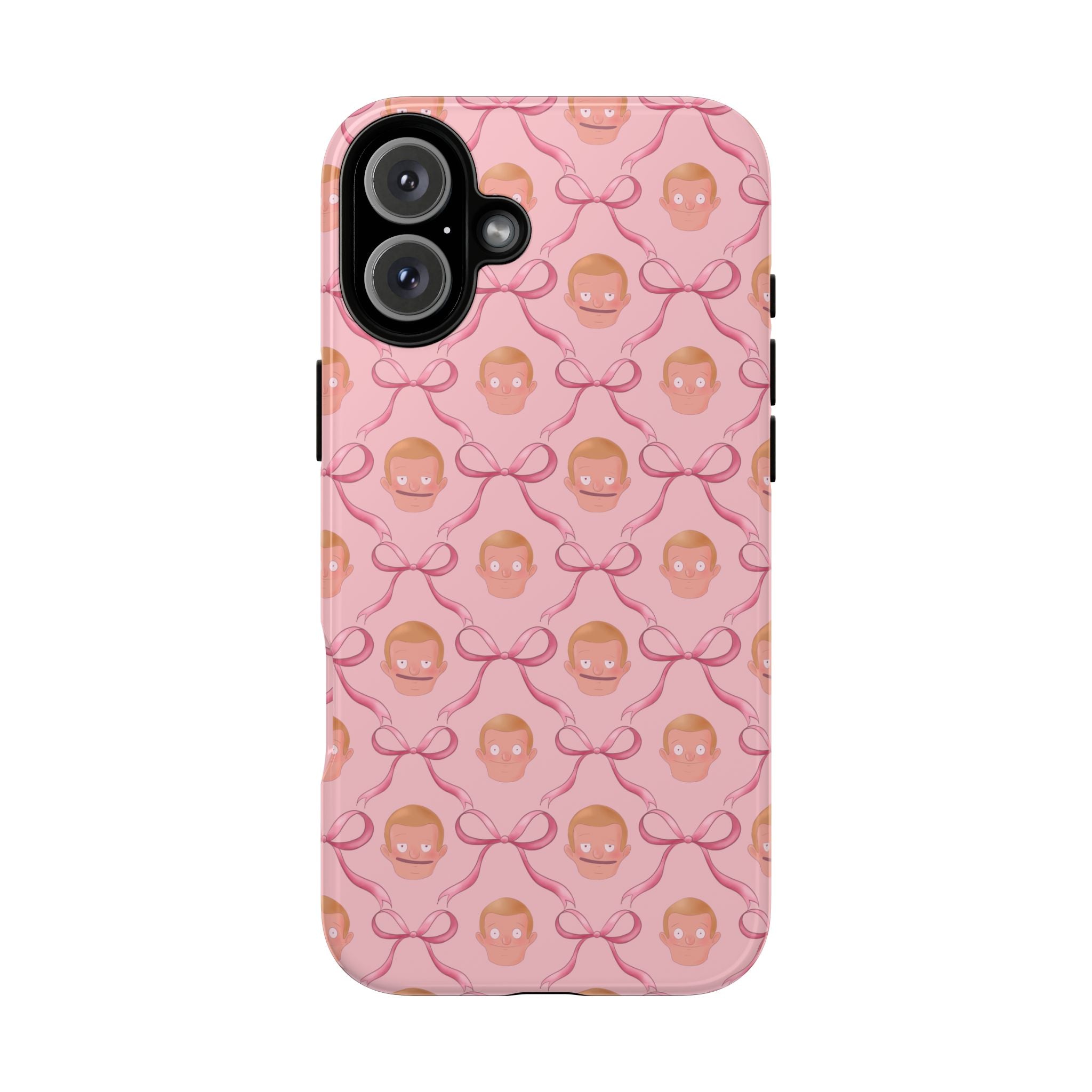 Bob's Burgers Inspired Regular Size Rudy Pink Coquette Tough Case for iPhone, Google, and Samsung