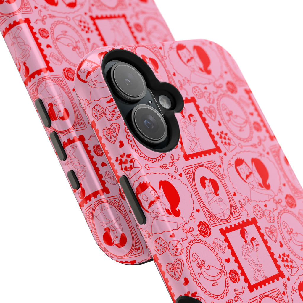 Linda & Bob Valentine's iPhone Case – Magnetic Impact-Resistant PINK