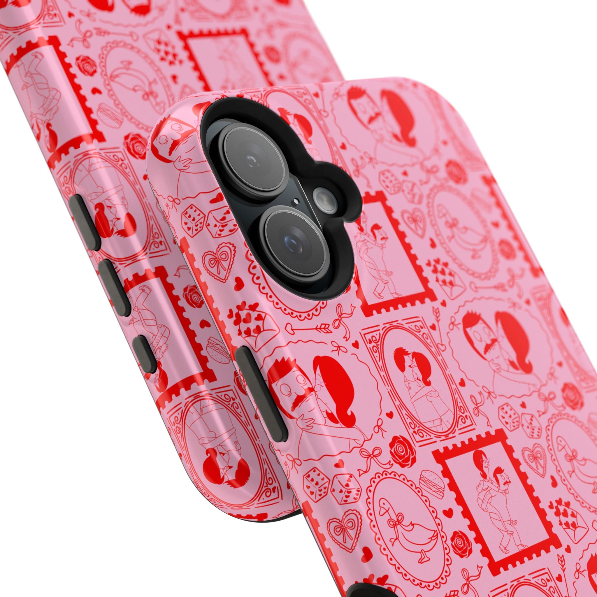 Linda & Bob Valentine's iPhone Case – Magnetic Impact-Resistant PINK