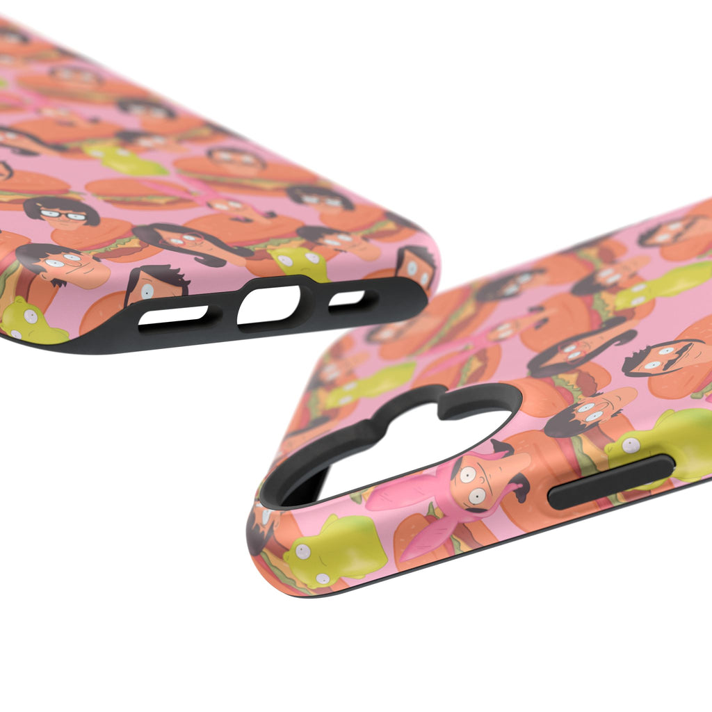 Belcher's Burger Time - Pink Magnetic Impact-Resistant iPhone Case