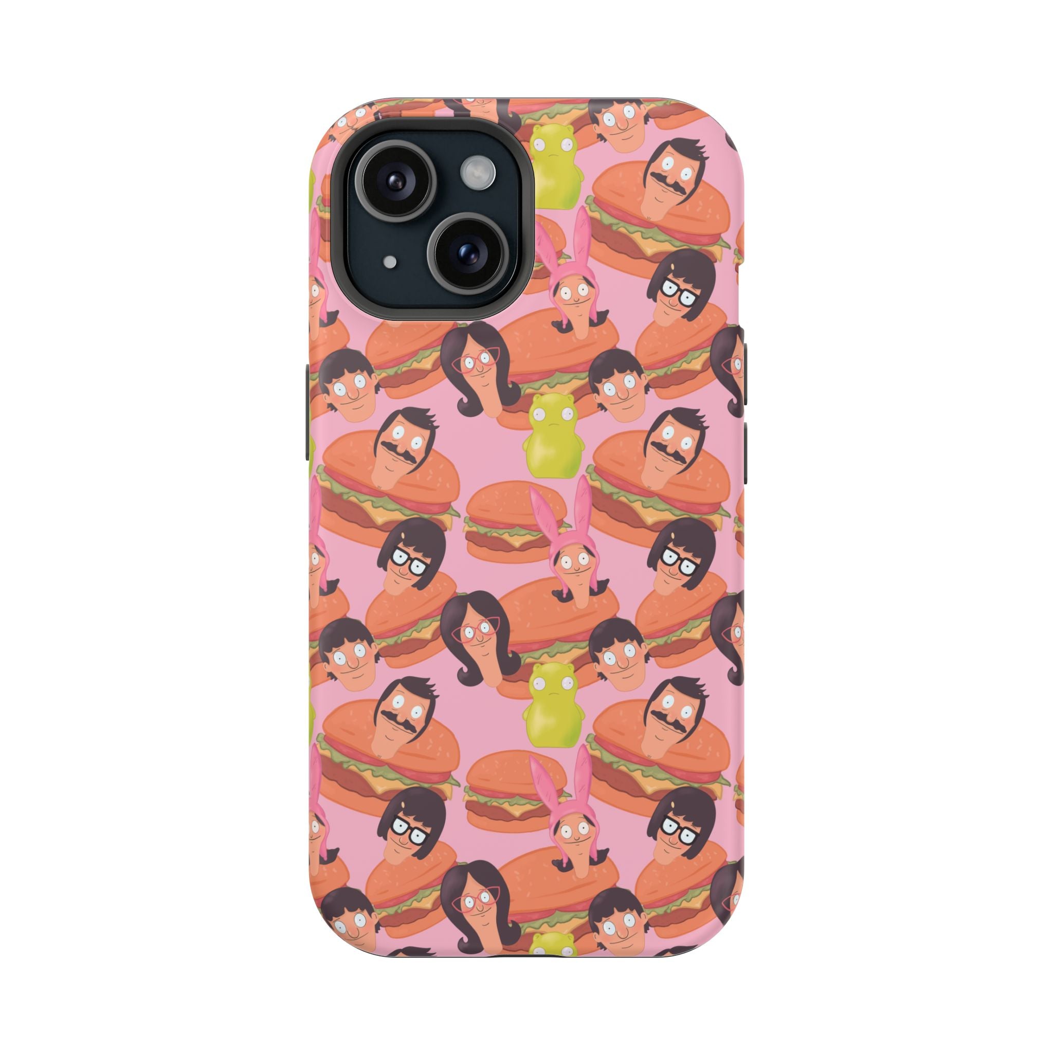 Belcher's Burger Time - Pink Magnetic Impact-Resistant iPhone Case