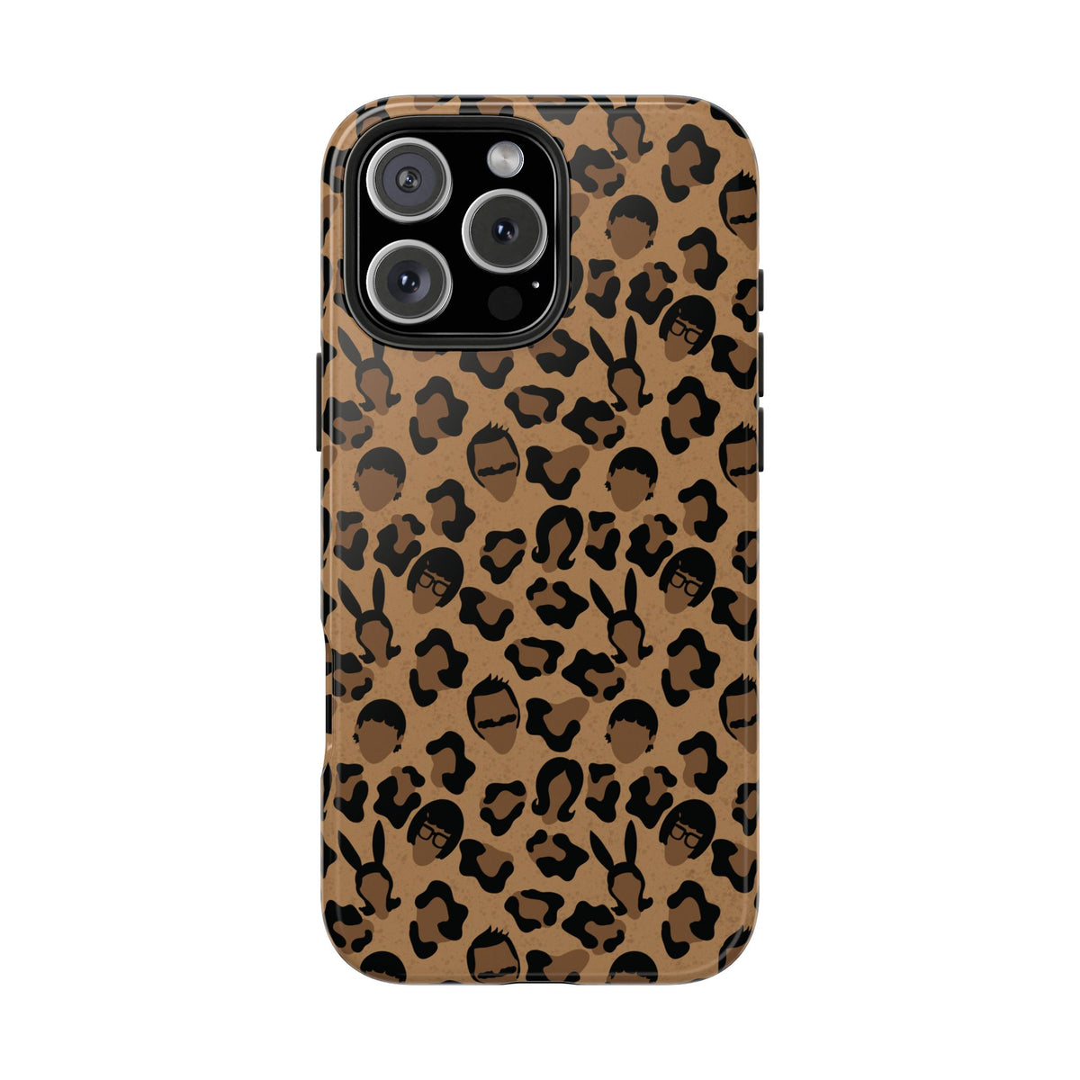 Leopard Print Belchers Phone Case (iPhone, Samsung) Not MagSafe!