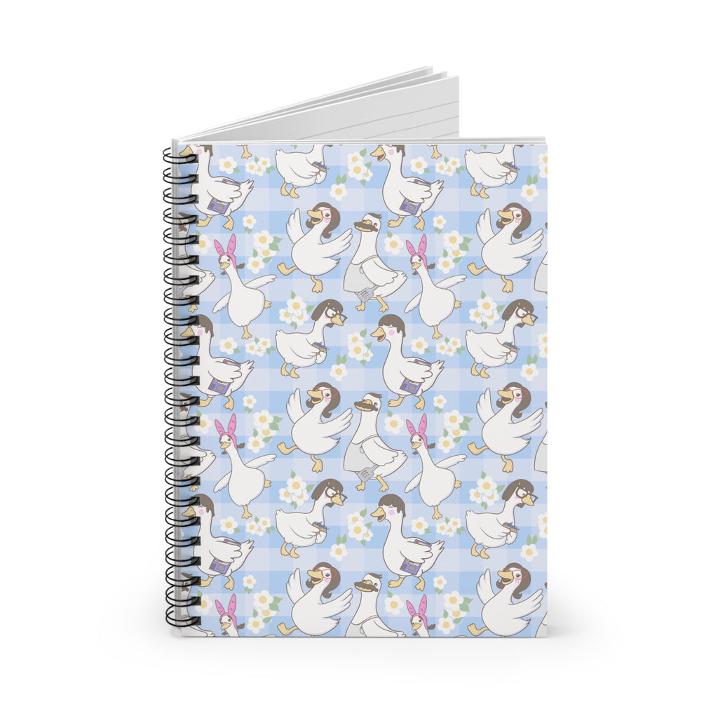 Belcher's Silly Goose Ruled Spiral Notebook