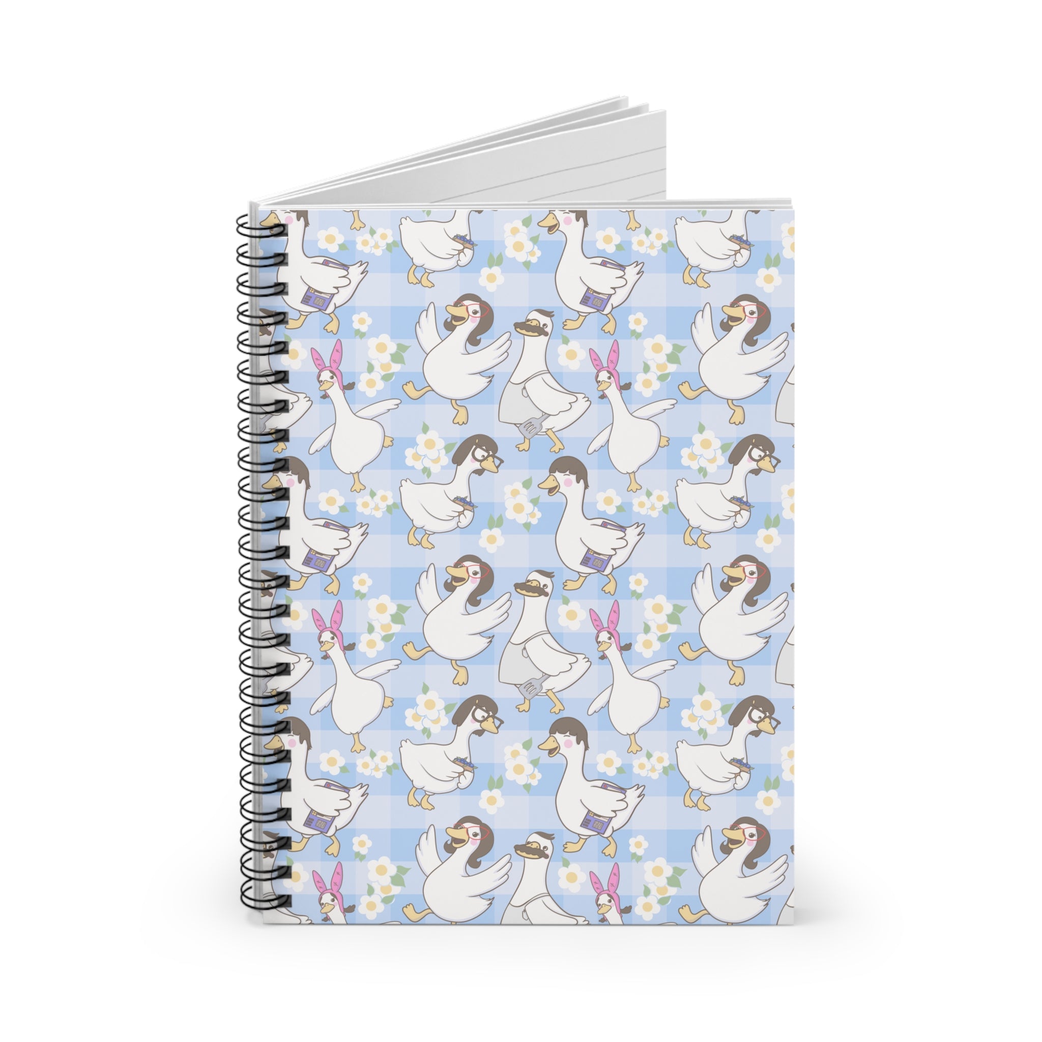 Belcher's Silly Goose Ruled Spiral Notebook