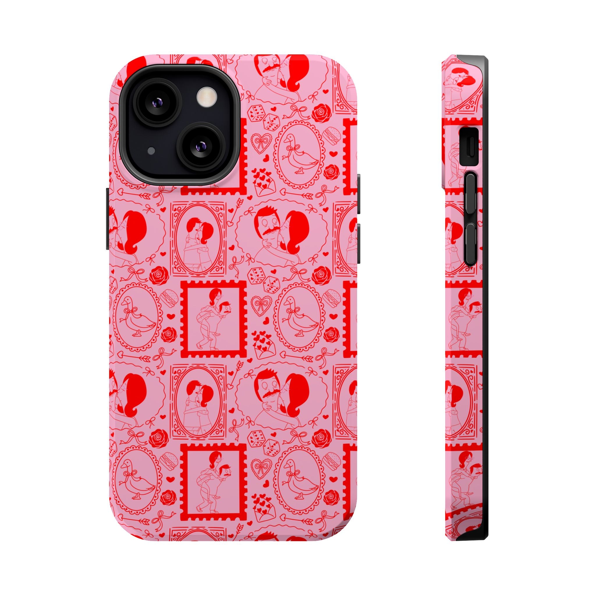 Linda & Bob Valentine's iPhone Case – Magnetic Impact-Resistant PINK
