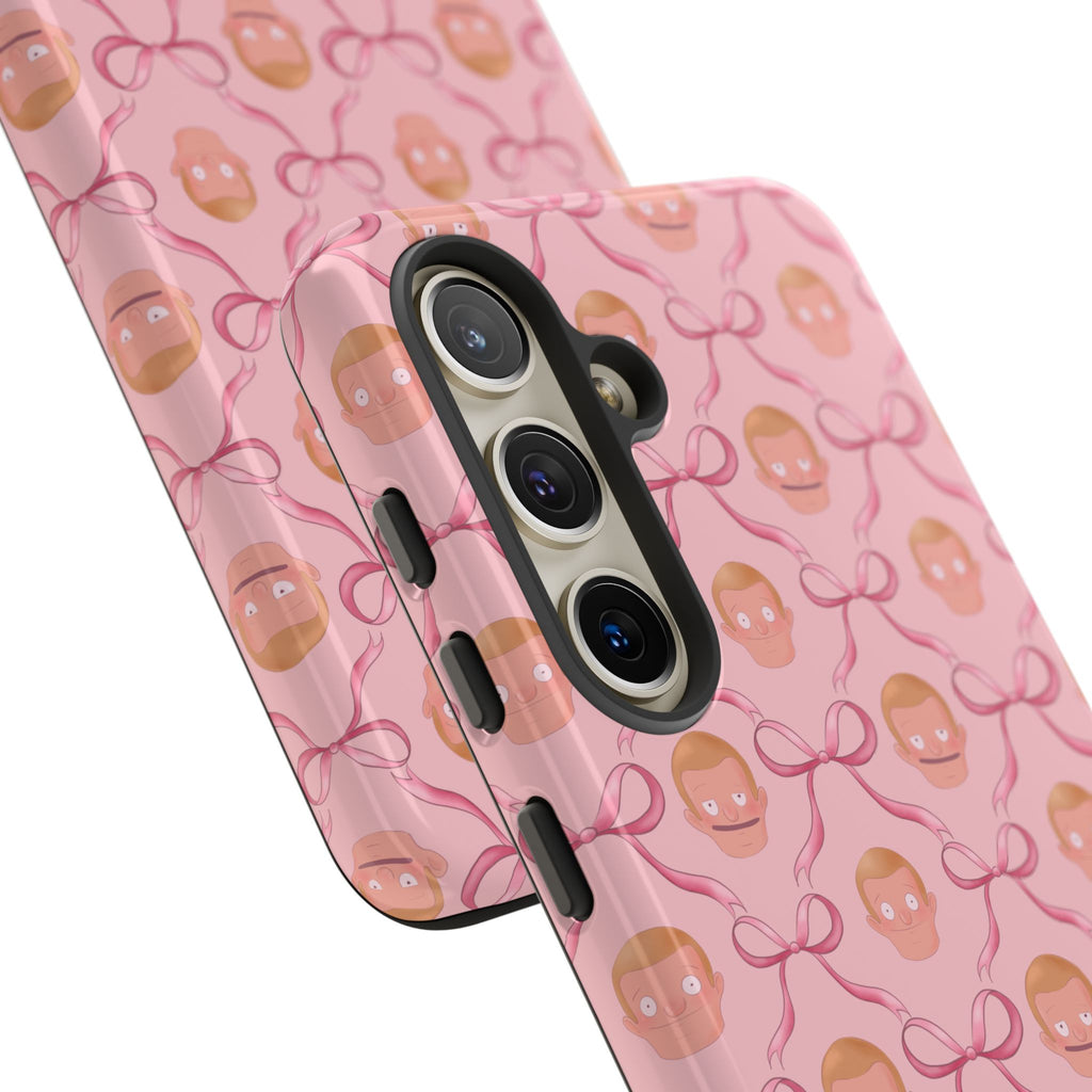 Bob's Burgers Inspired Regular Size Rudy Pink Coquette Tough Case for iPhone, Google, and Samsung