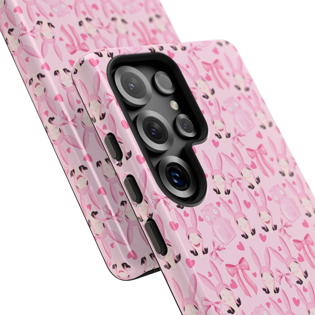 Bob's Burgers Inspired Coquette Louise Tough Case for iPhone, Google, and Samsung