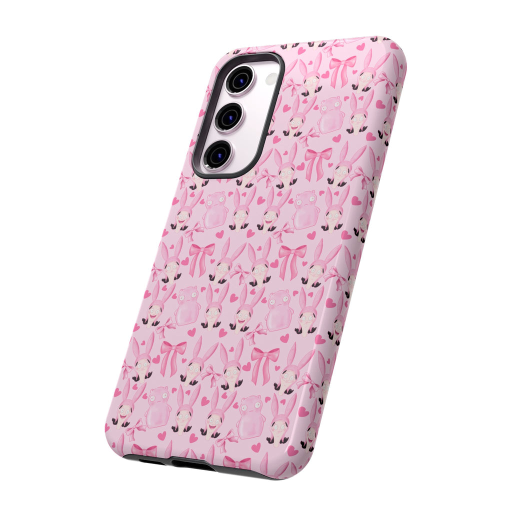 Bob's Burgers Inspired Coquette Louise Tough Case for iPhone, Google, and Samsung