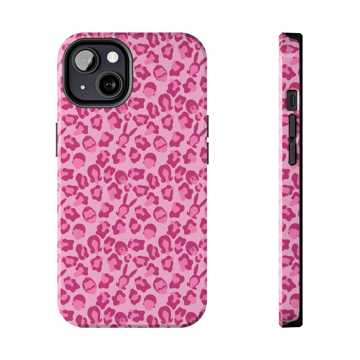 Pink Leopard Print Belchers Phone Case (iPhone, Samsung) Not MagSafe!