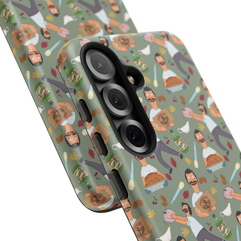 Bob's Burgers Inspired Thanksgiving Bob V1 Tough Case for iPhone, Samsung, and Google Phones