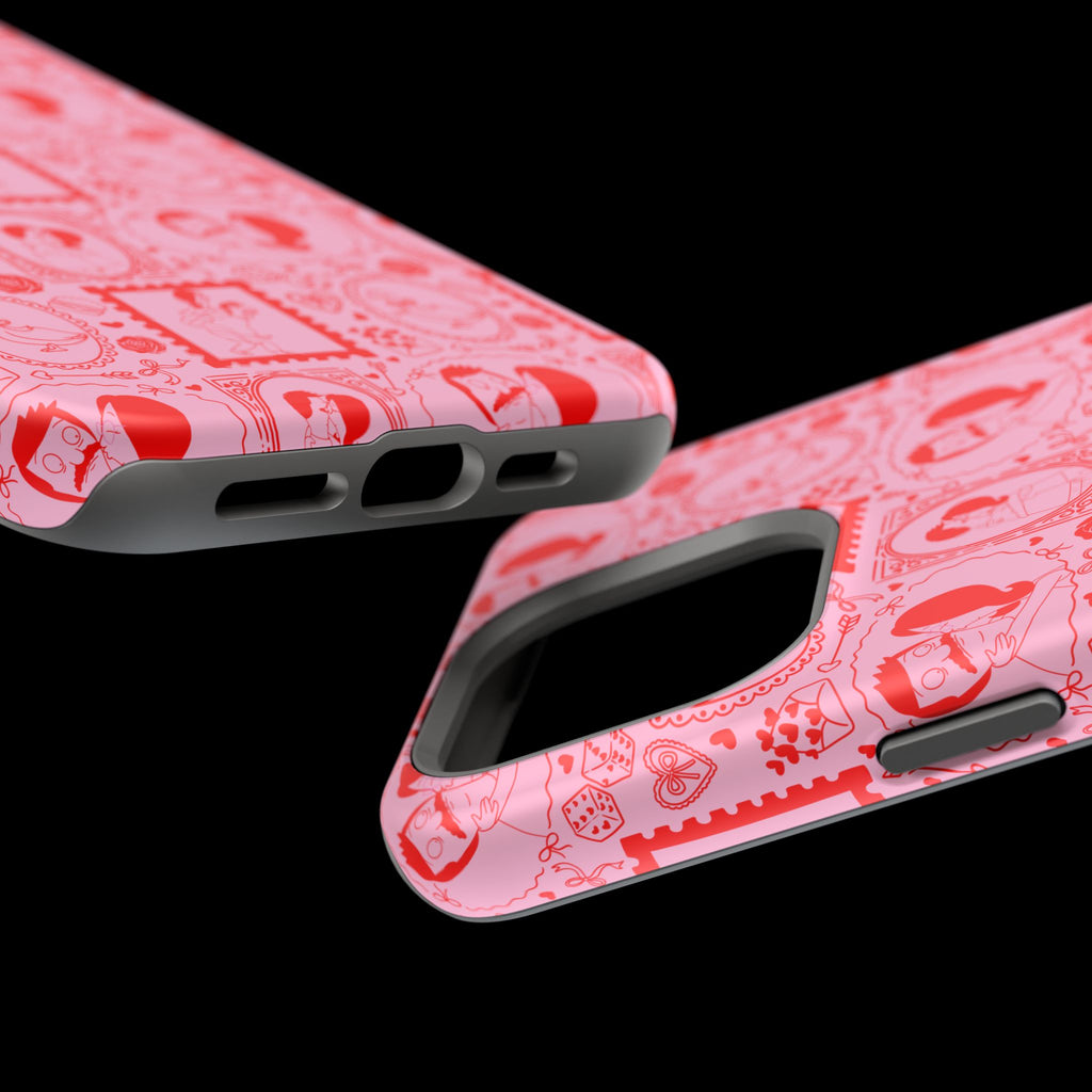 Linda & Bob Valentine's iPhone Case – Magnetic Impact-Resistant PINK