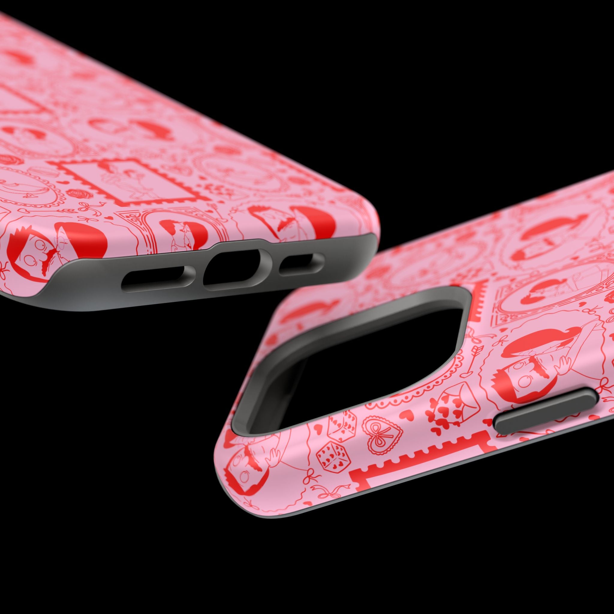 Linda & Bob Valentine's iPhone Case – Magnetic Impact-Resistant PINK