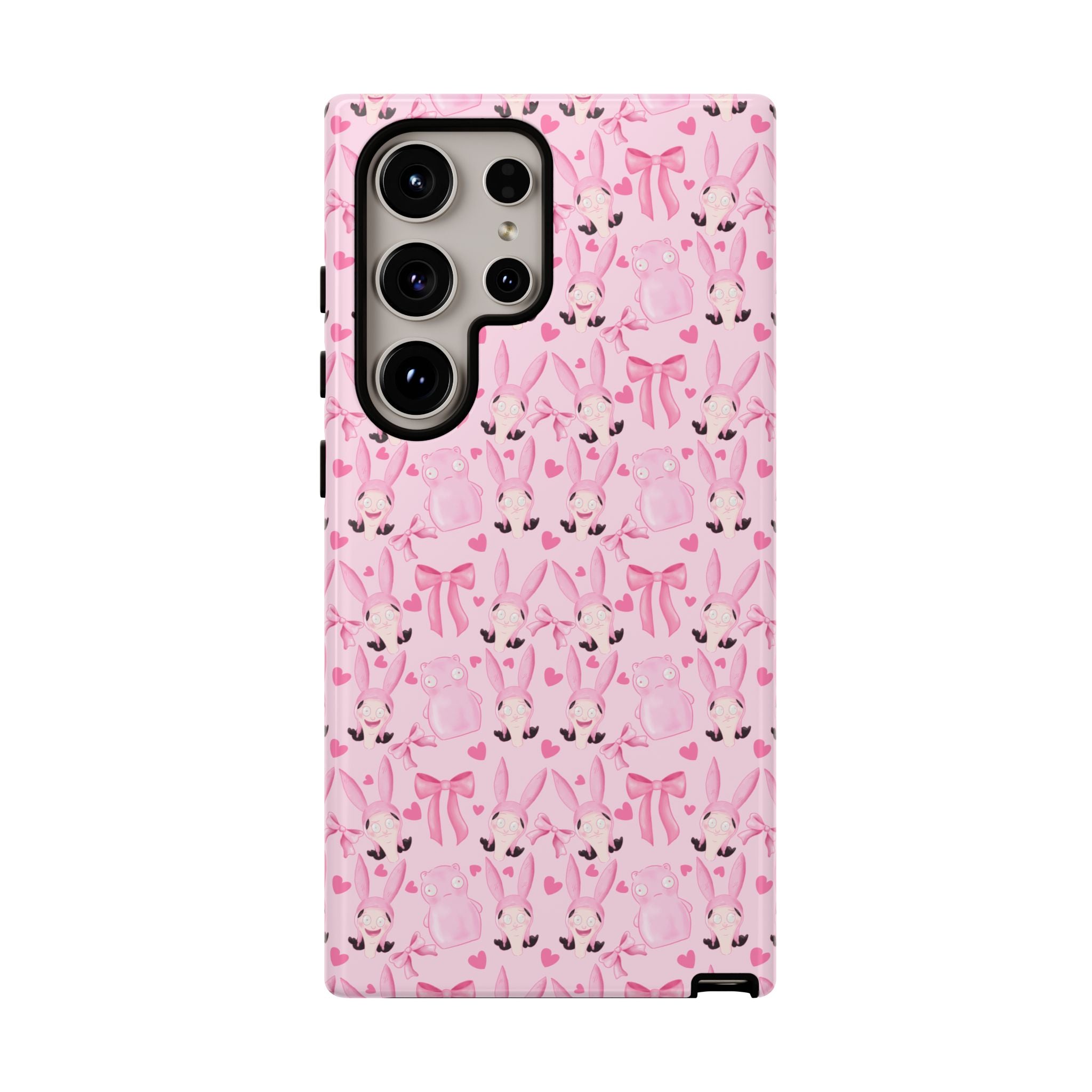 Bob's Burgers Inspired Coquette Louise Tough Case for iPhone, Google, and Samsung