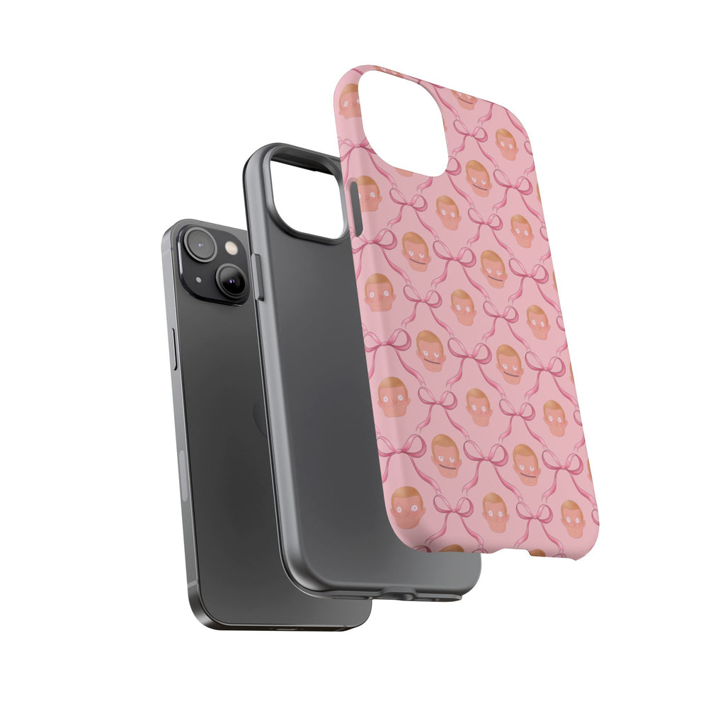 Bob's Burgers Inspired Regular Size Rudy Pink Coquette Tough Case for iPhone, Google, and Samsung