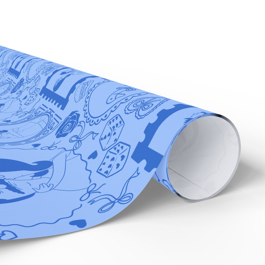 Belcher's Blue Valentine's Gift Wrap