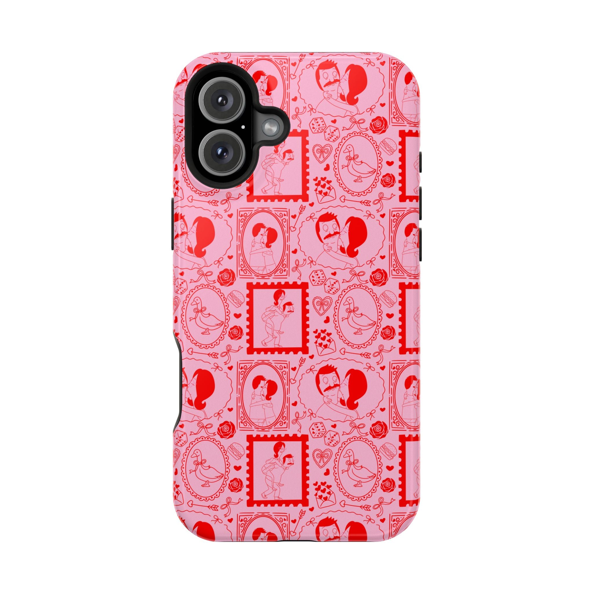 Linda & Bob Valentine's iPhone Case – Magnetic Impact-Resistant PINK