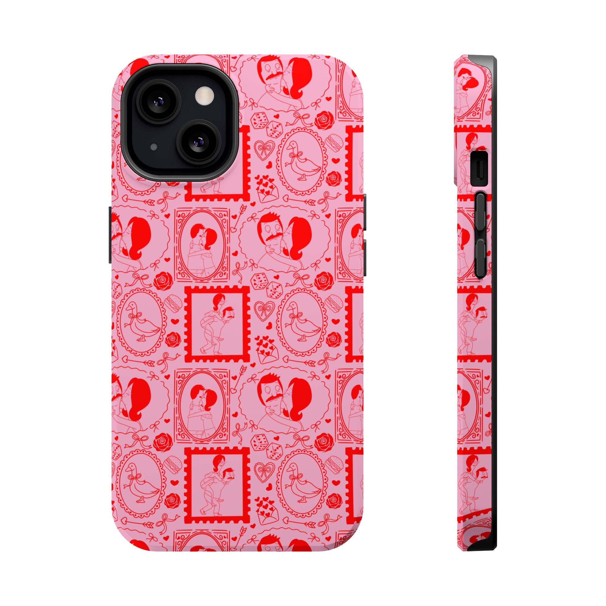 Linda & Bob Valentine's iPhone Case – Magnetic Impact-Resistant PINK