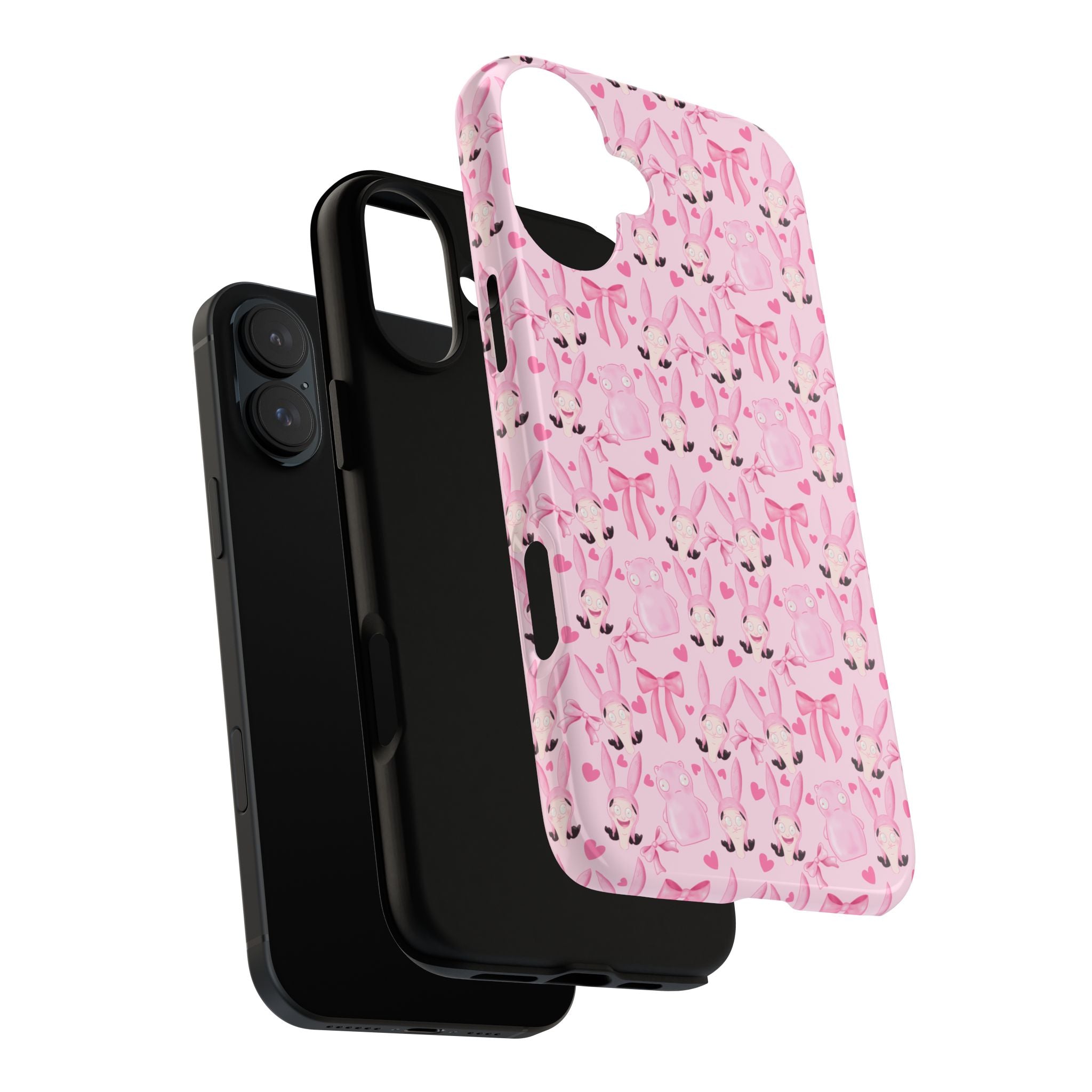 Bob's Burgers Inspired Coquette Louise Tough Case for iPhone, Google, and Samsung