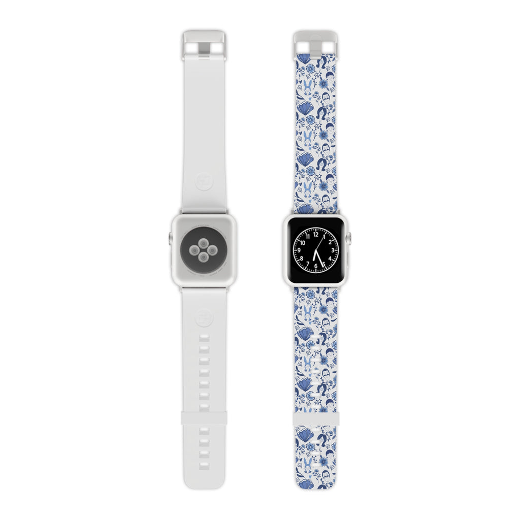 Bobs Burgers Inspired Floral Apple Watch Band