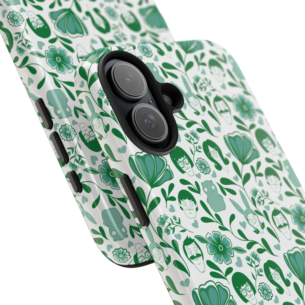 Belcher's Green Fine China Tough Phone Case (iPhone, Samsung) Not MagSafe!