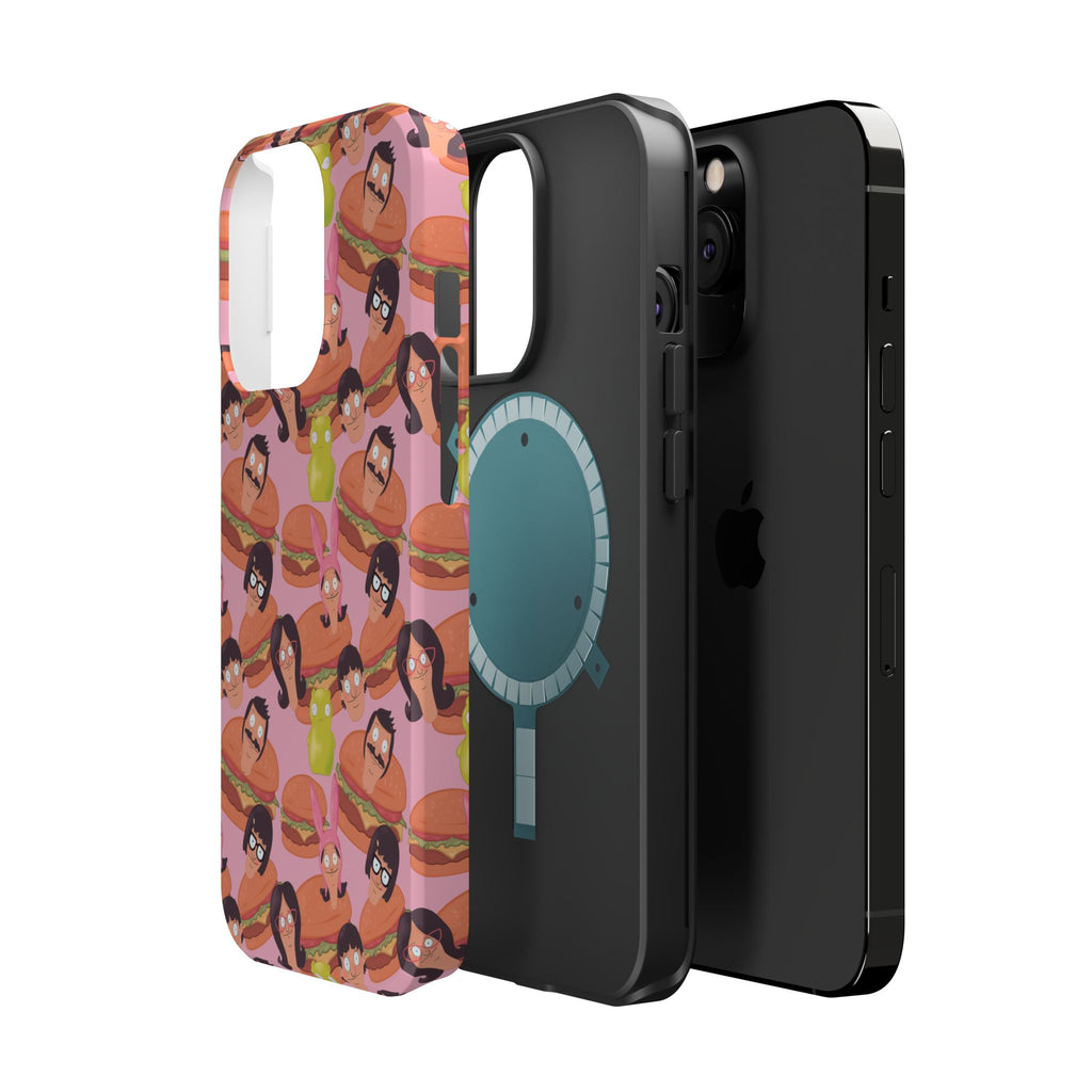 Belcher's Burger Time - Pink Magnetic Impact-Resistant iPhone Case