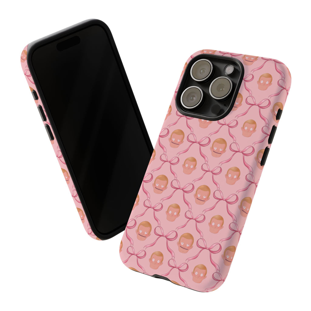 Bob's Burgers Inspired Regular Size Rudy Pink Coquette Tough Case for iPhone, Google, and Samsung