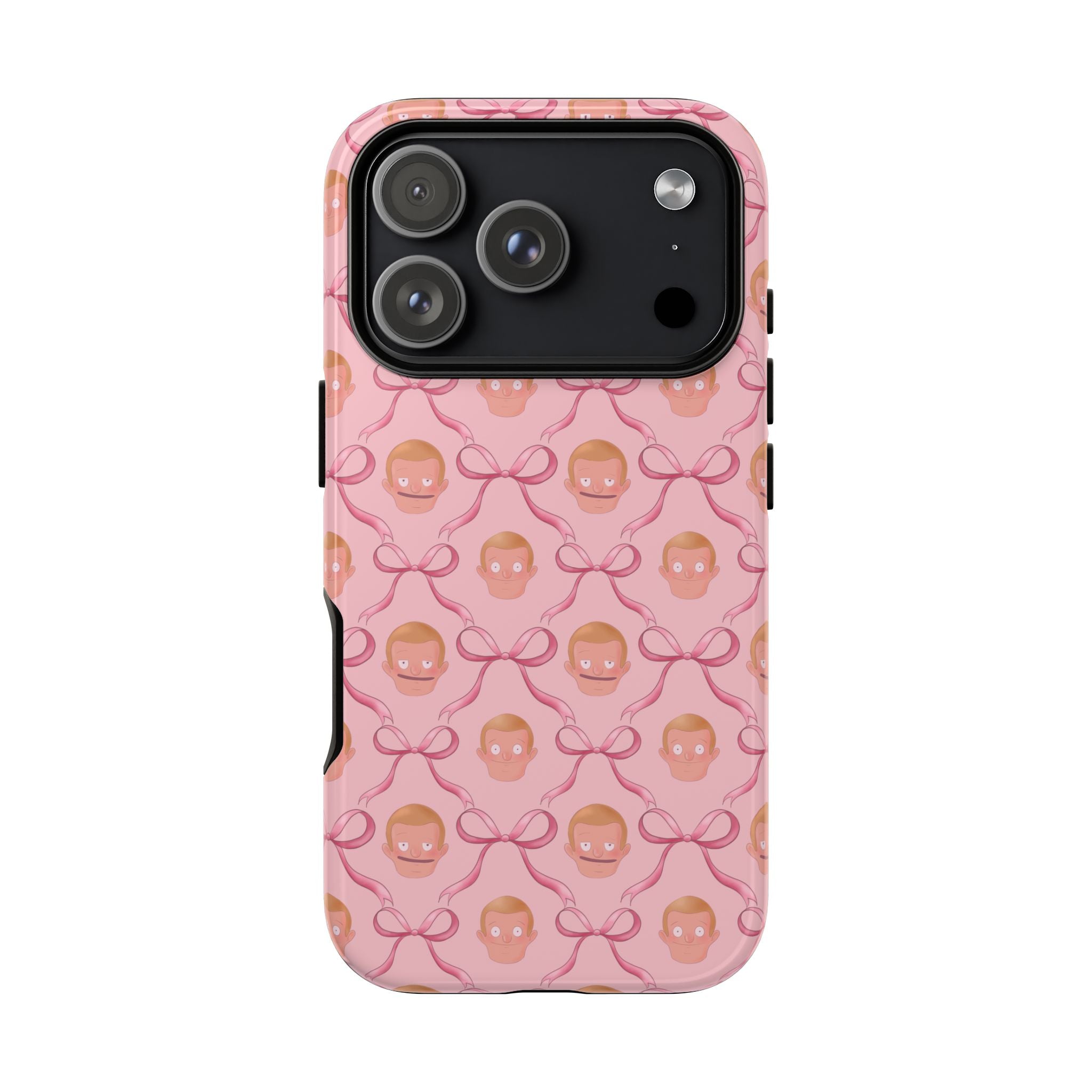 Bob's Burgers Inspired Regular Size Rudy Pink Coquette Tough Case for iPhone, Google, and Samsung
