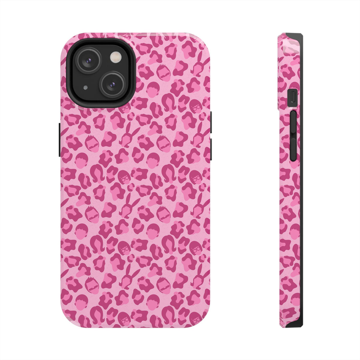 Pink Leopard Print Belchers Phone Case (iPhone, Samsung) Not MagSafe!