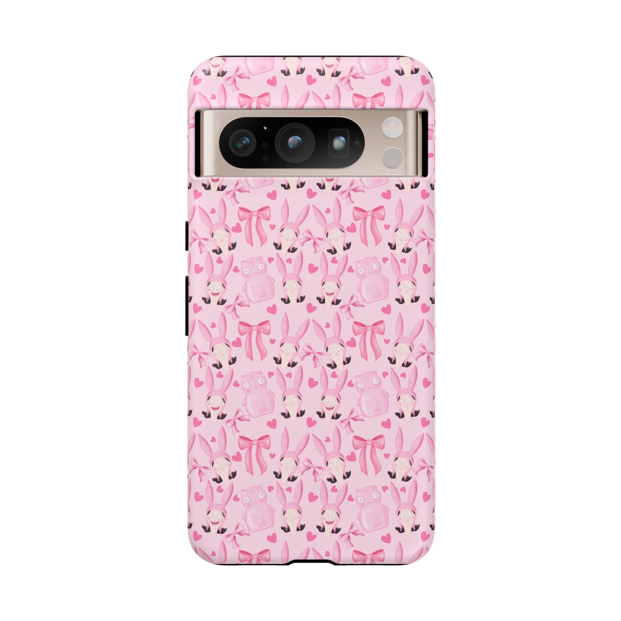 Bob's Burgers Inspired Coquette Louise Tough Case for iPhone, Google, and Samsung