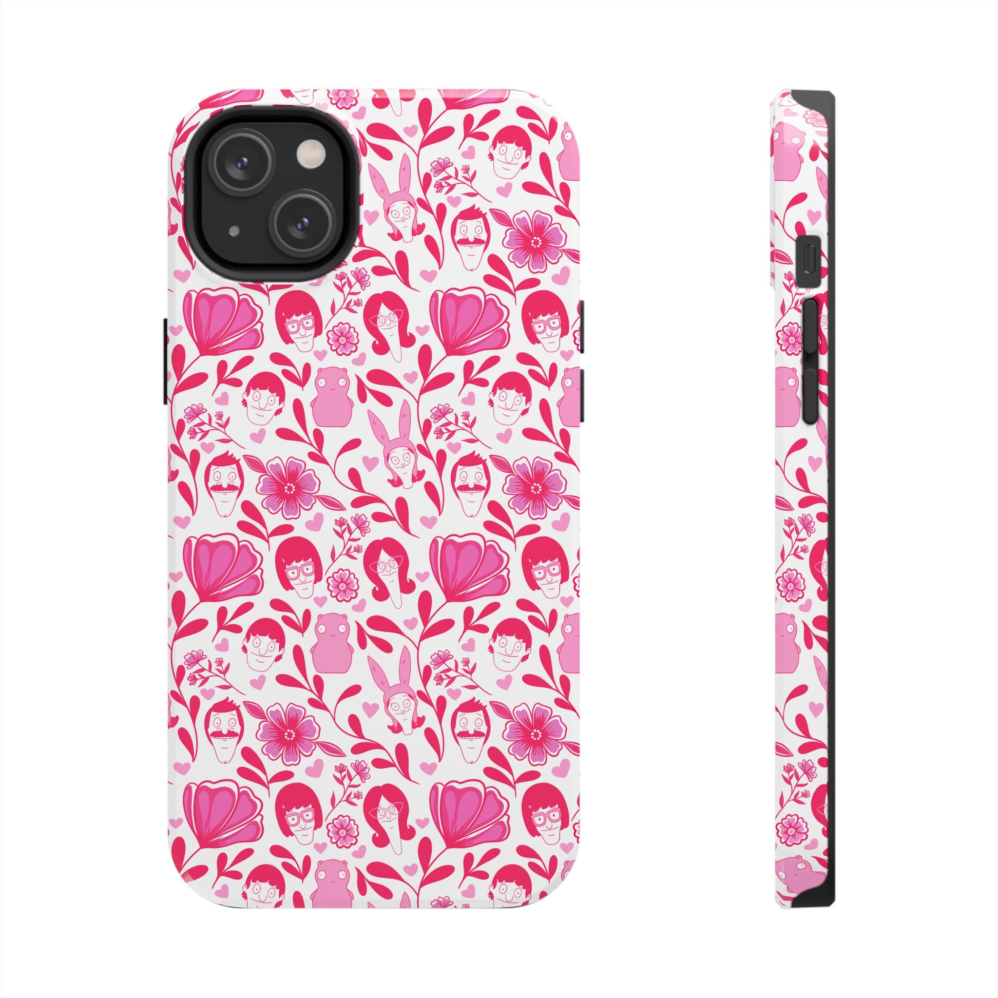 Belcher's Pink Fine China Tough Phone Case (iPhone, Samsung) Not MagSafe!
